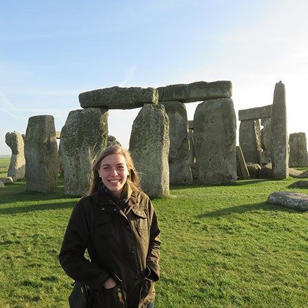 Catherine studied abroad in London for three weeks over winter semester her senior year while pursuing her bachelor's in History. She's now attending the University of Maryland to work on a master's degree in Library and Information Science.
