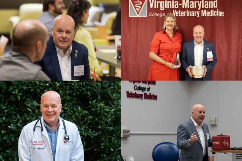 Collage of photos of Bill Tyrrell.