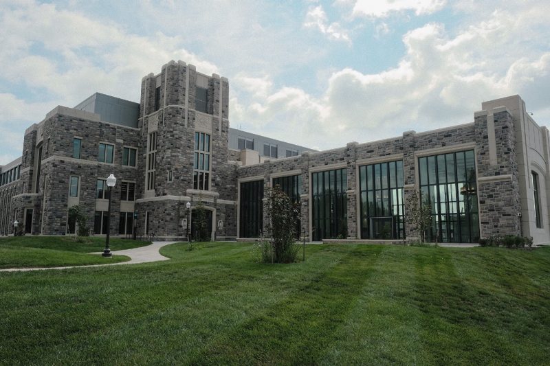 Data and Decision Sciences Building on Virginia Tech's Blacksburg campus