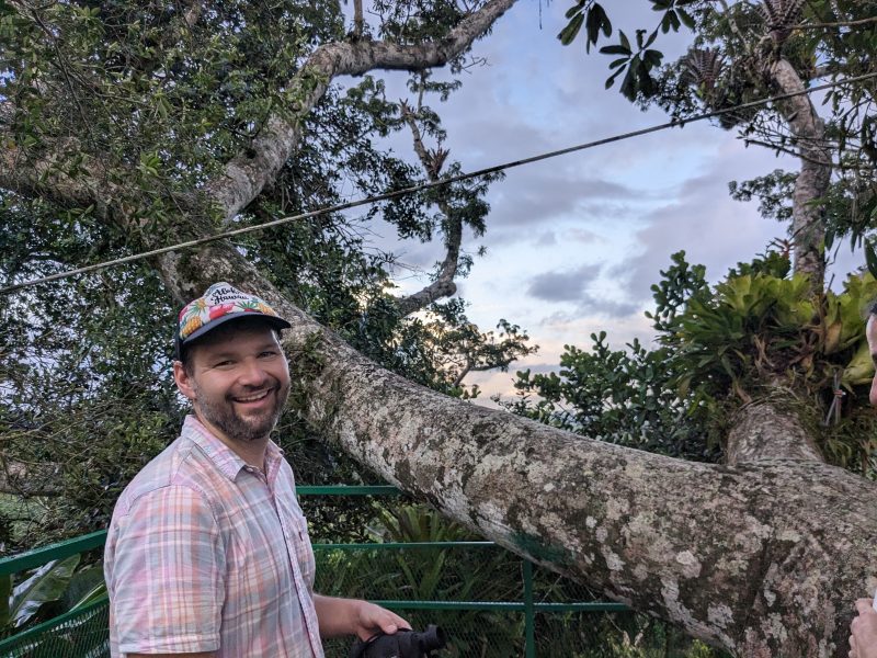 Gabriel Isaacman-VanWertz in Ecuador